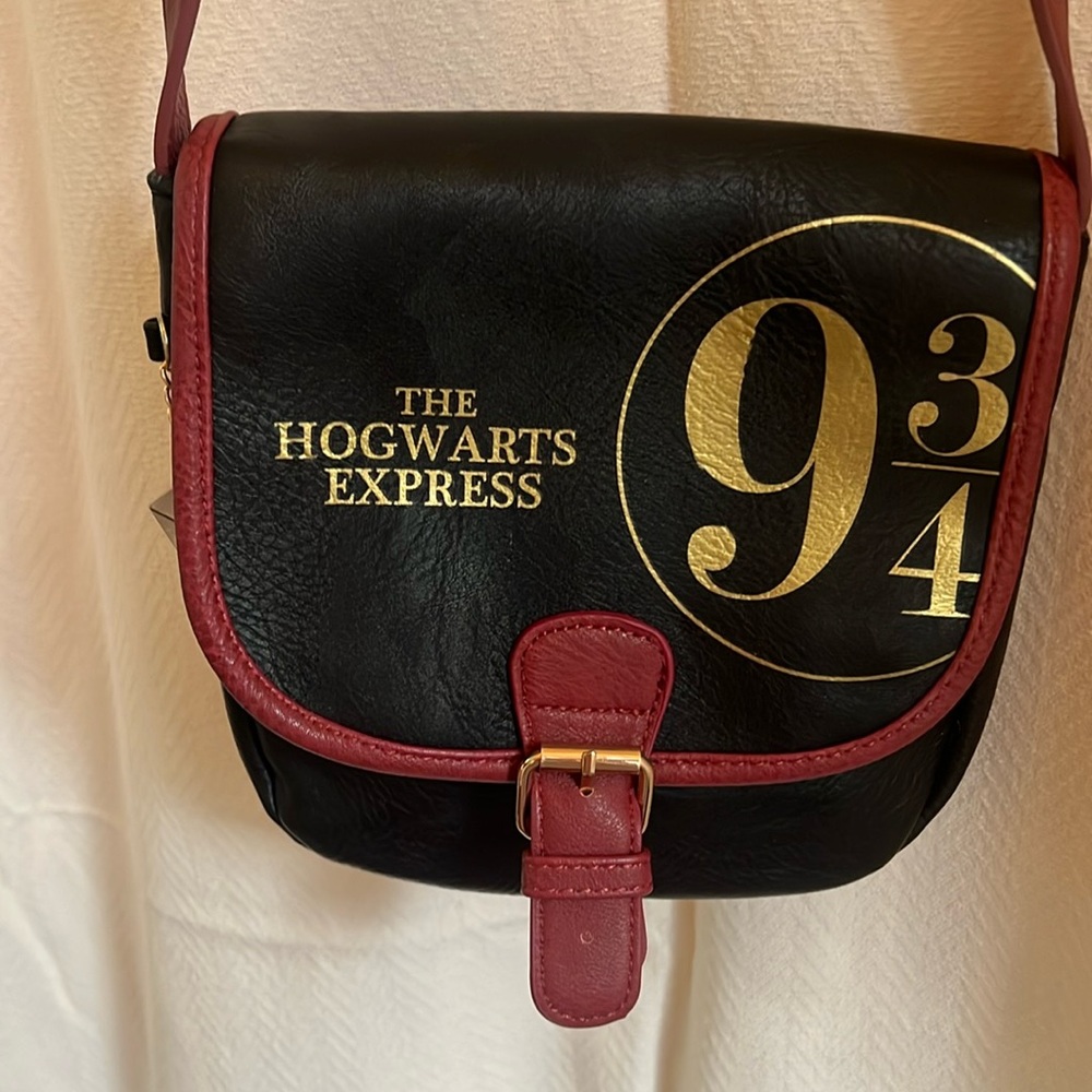 Warner Bros Harry Potter Black and Red Crossbody Bag